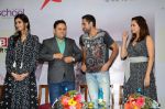 Diana Penty, Dia Mirza and Abhay Deol sanpped at Welingkar college on 12th Aug 2016